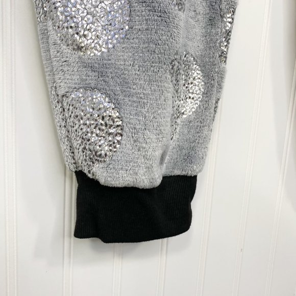 Women's Black and White Pajama Pants - Picture 8 of 14